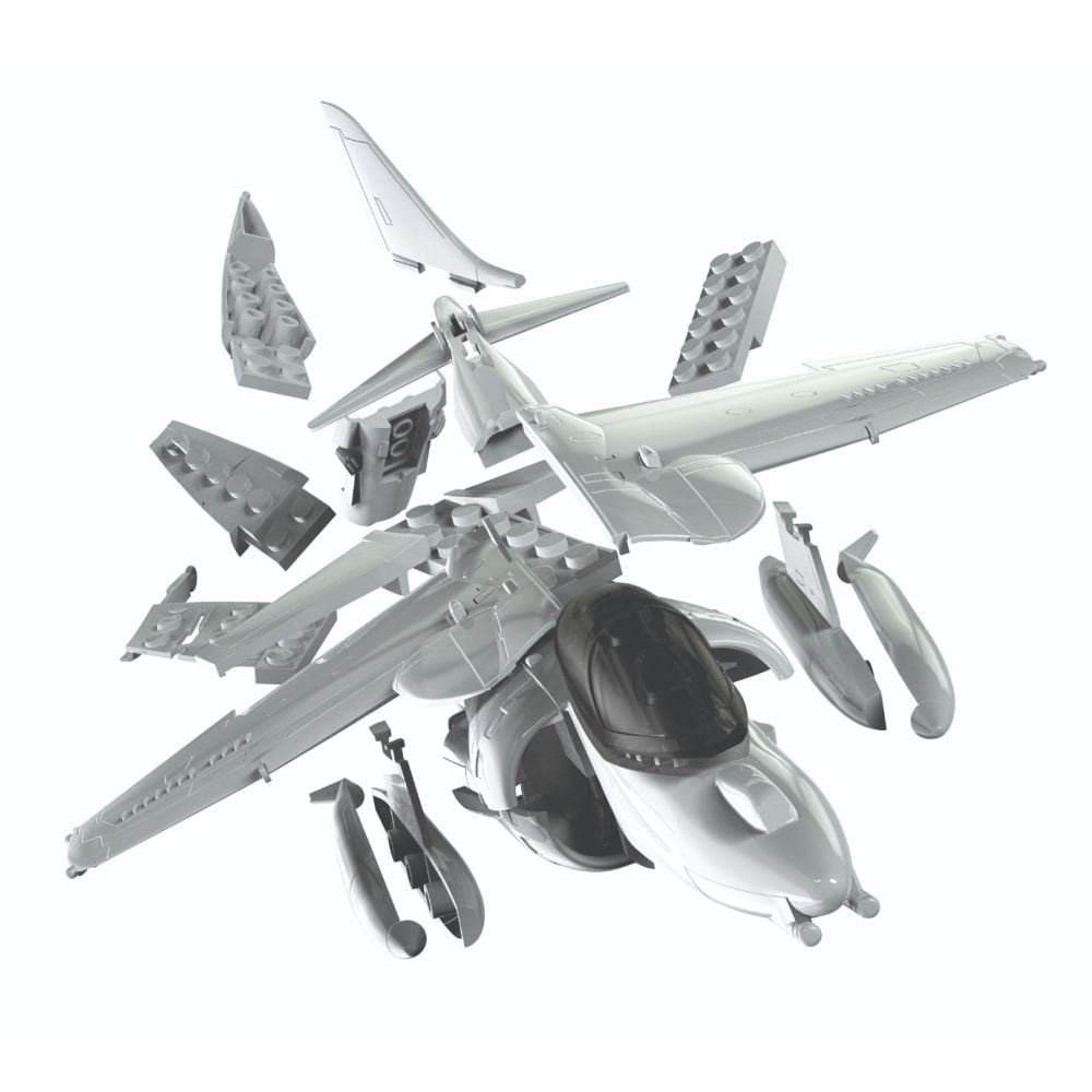 Строителен комплект, Airfix Quickbuild, Harrier, 27 части