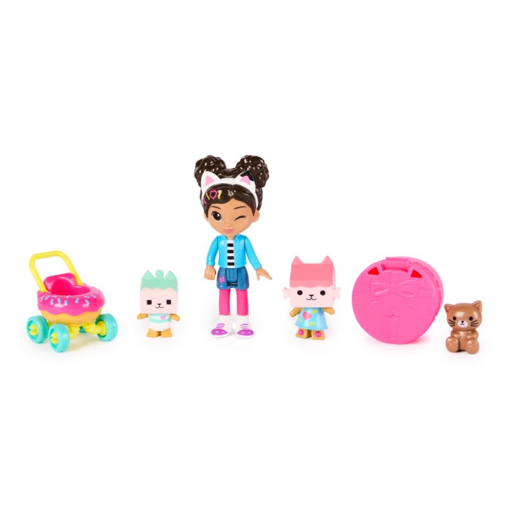 Комплект за игра с кукла, Gabbys Dollhouse, Kitty Care, 6069425