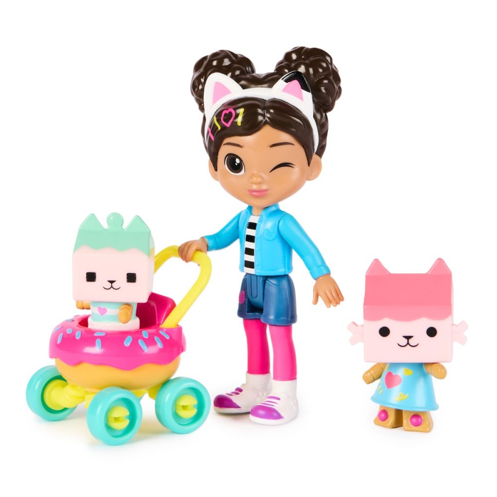 Комплект за игра с кукла, Gabbys Dollhouse, Kitty Care, 6069425