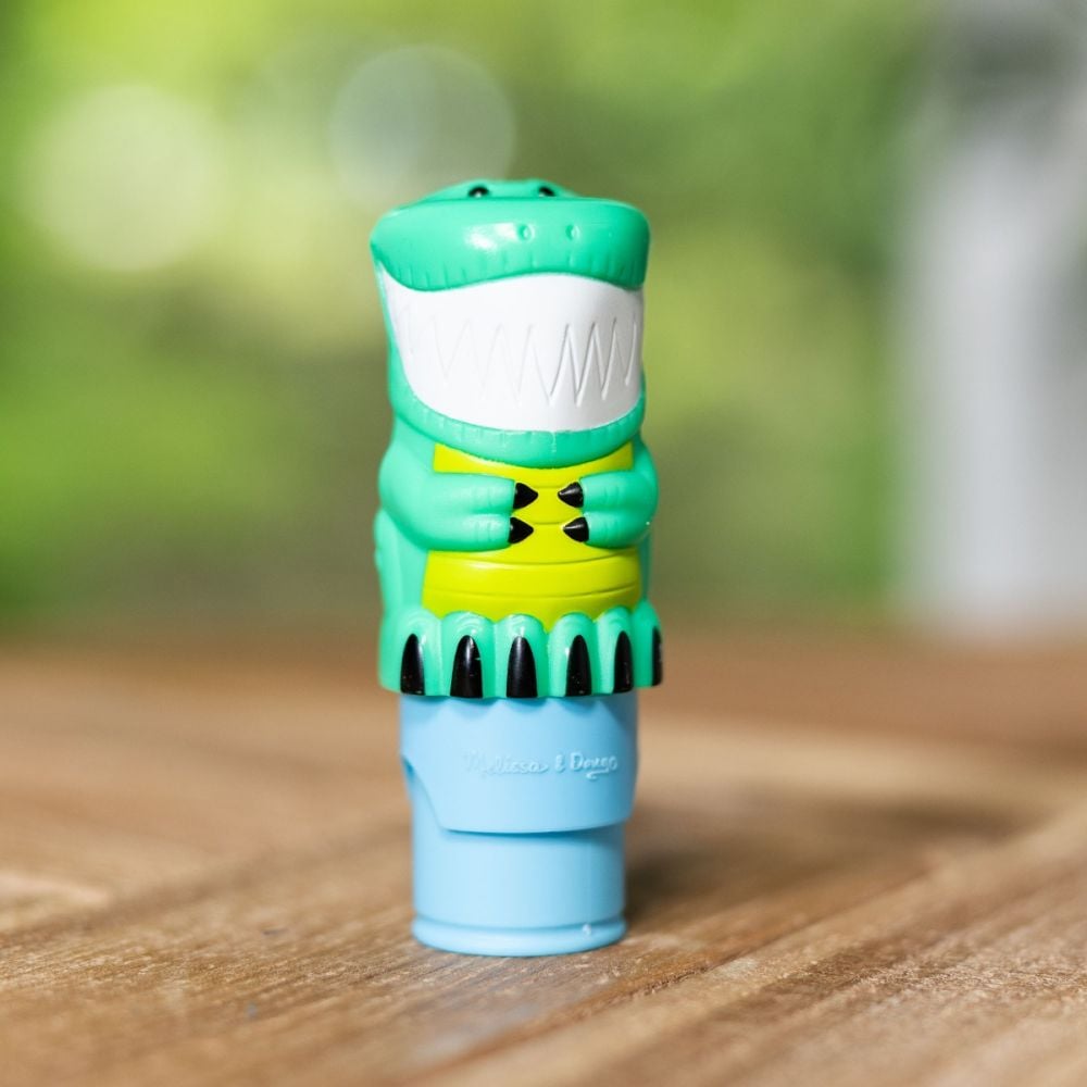 Комплект за занимания със стикери и печат, Melissa & Doug, Sticker WOW, Динозавър, 6074899