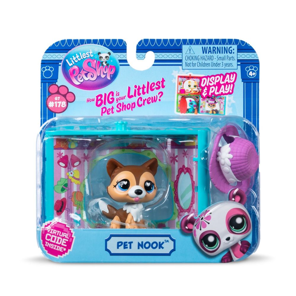 Комплект фигурка с аксесоари, Littlest Pet Shop, Pet Nook