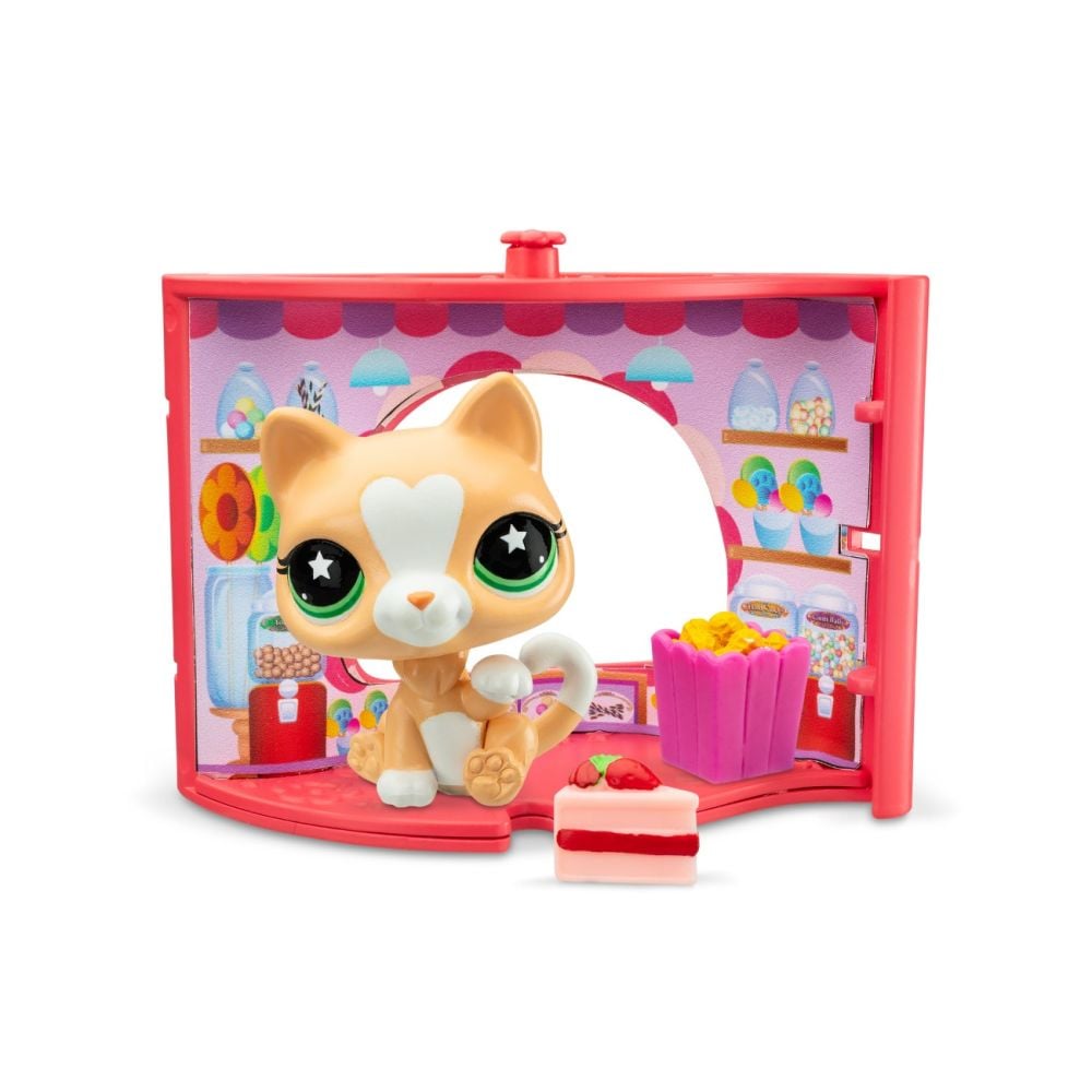 Комплект фигурка с аксесоари, Littlest Pet Shop, Pet Nook
