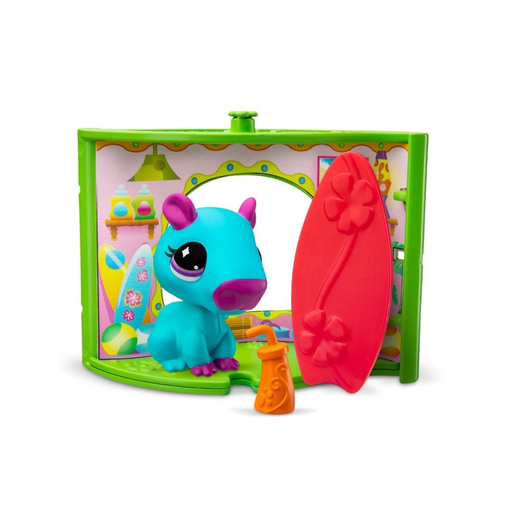 Комплект фигурка с аксесоари, Littlest Pet Shop, Pet Nook