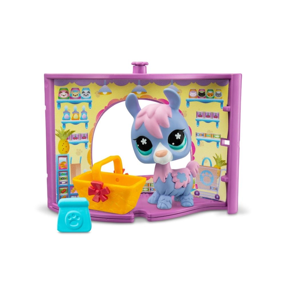 Комплект фигурка с аксесоари, Littlest Pet Shop, Pet Nook