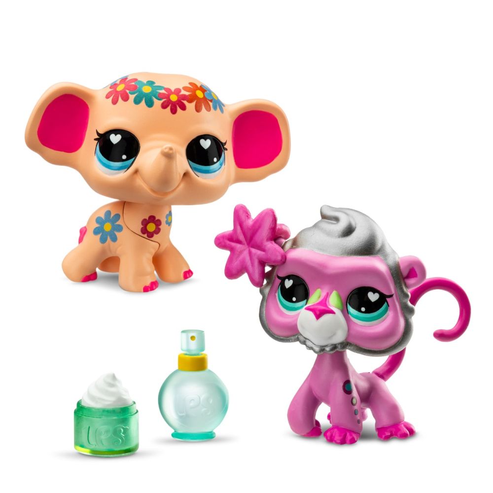 Комплект 2 фигурки с аксесоари, Littlest Pet Shop, Pet Pairs Minis, S4