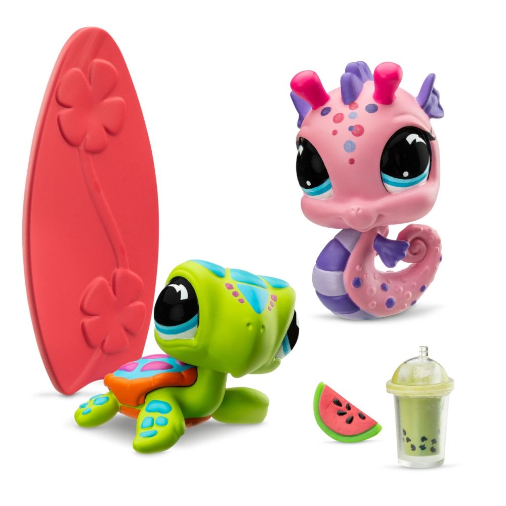 Комплект 2 фигурки с аксесоари, Littlest Pet Shop, Pet Pairs Minis, S4