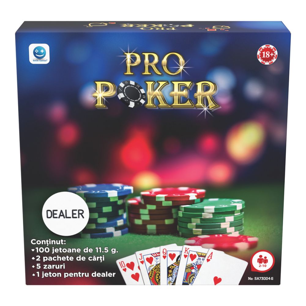 Настолна игра, Smile Games, Pro Покер, 100 жетона