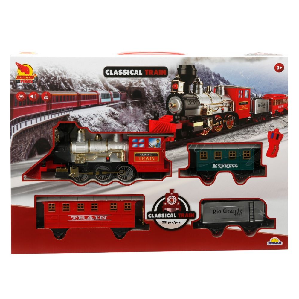 Влакче със светлини и звуци, Suncon, Classical Train, 29 части