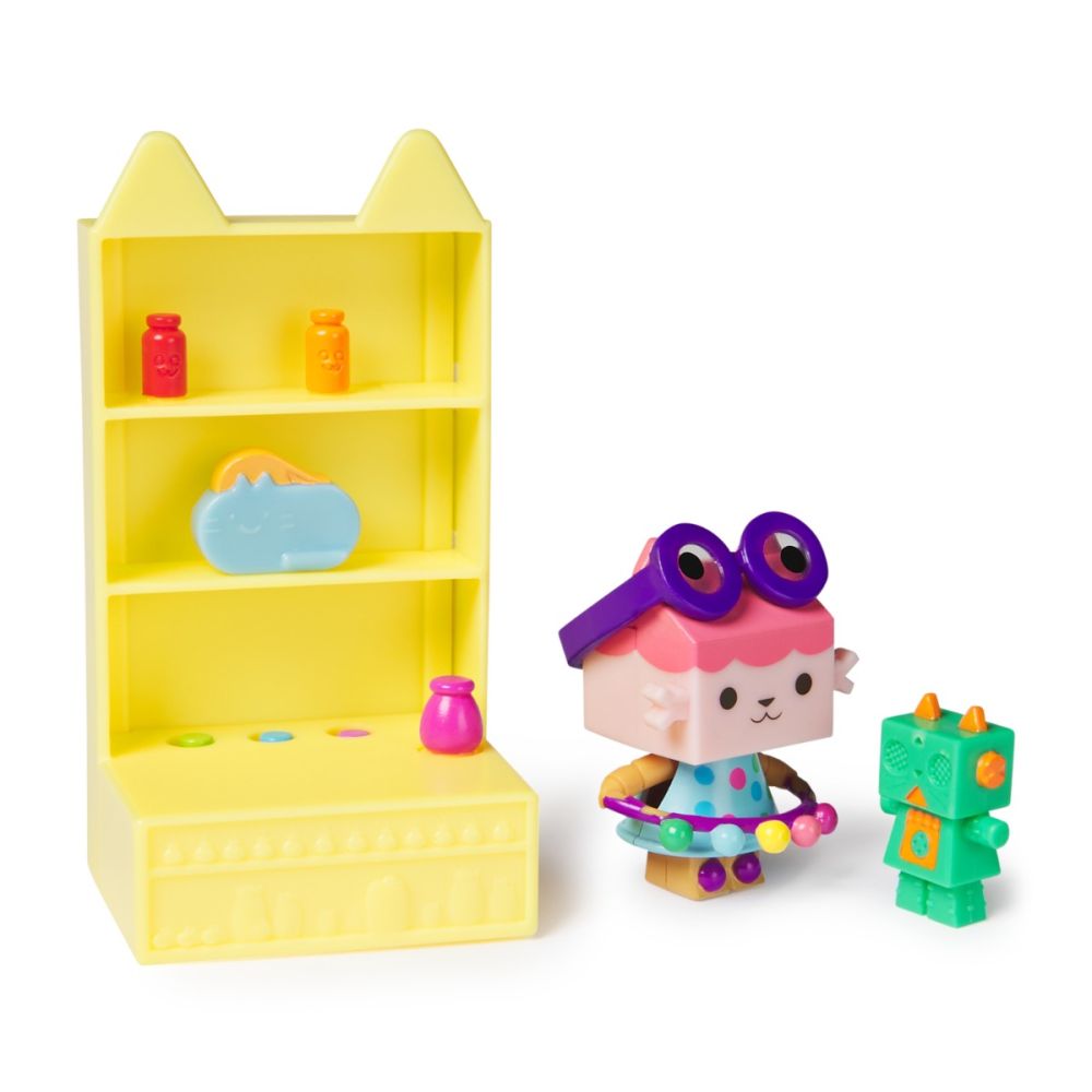 Комплект за игра с фигурка, Gabbys Dollhouse, Bobble Kitty Baby Box Crafty, 20144757
