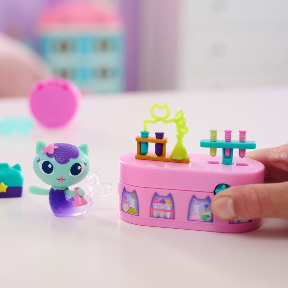 Комплект за игра с фигурка, Gabbys Dollhouse, Bobble Kitty MerCat, 20144758