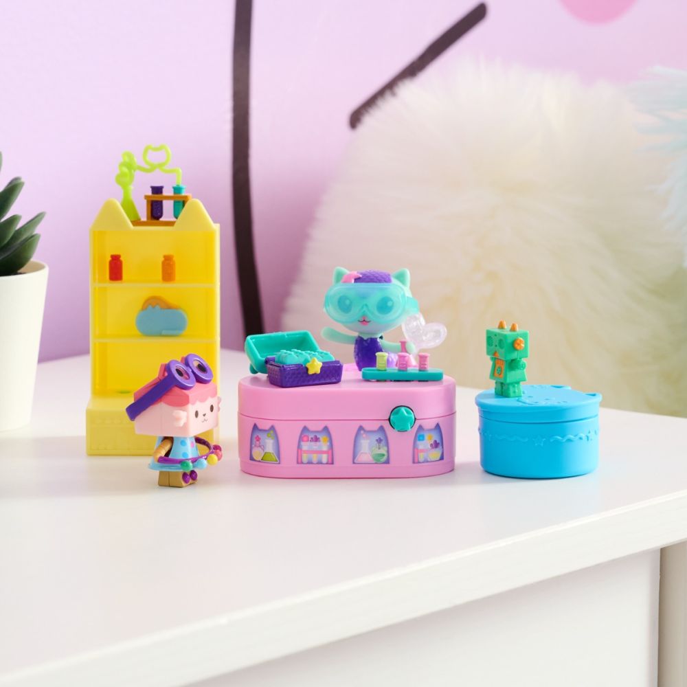 Комплект за игра с фигурка, Gabbys Dollhouse, Bobble Kitty MerCat, 20144758