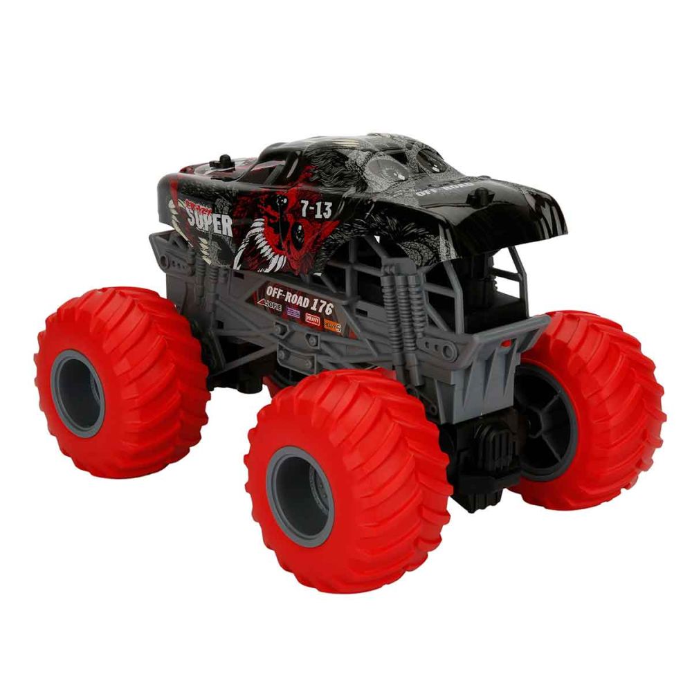 Кола с дистанционно управление, Crazon, Spirit Beasts Beetle, Черен, 1:18