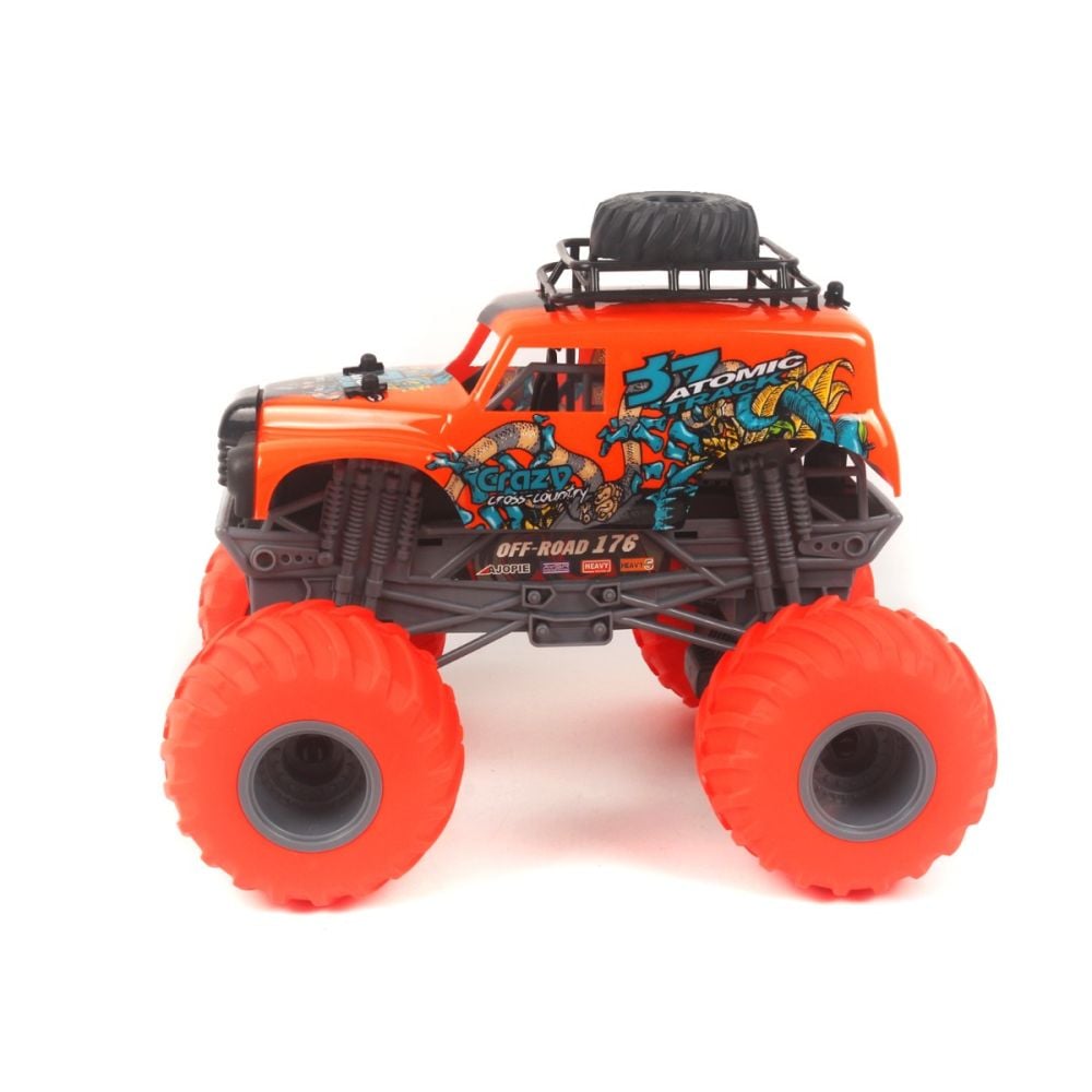 Кола с дистанционно управление, Crazon, Spirit Beasts Beetle, Бяла, 1:18