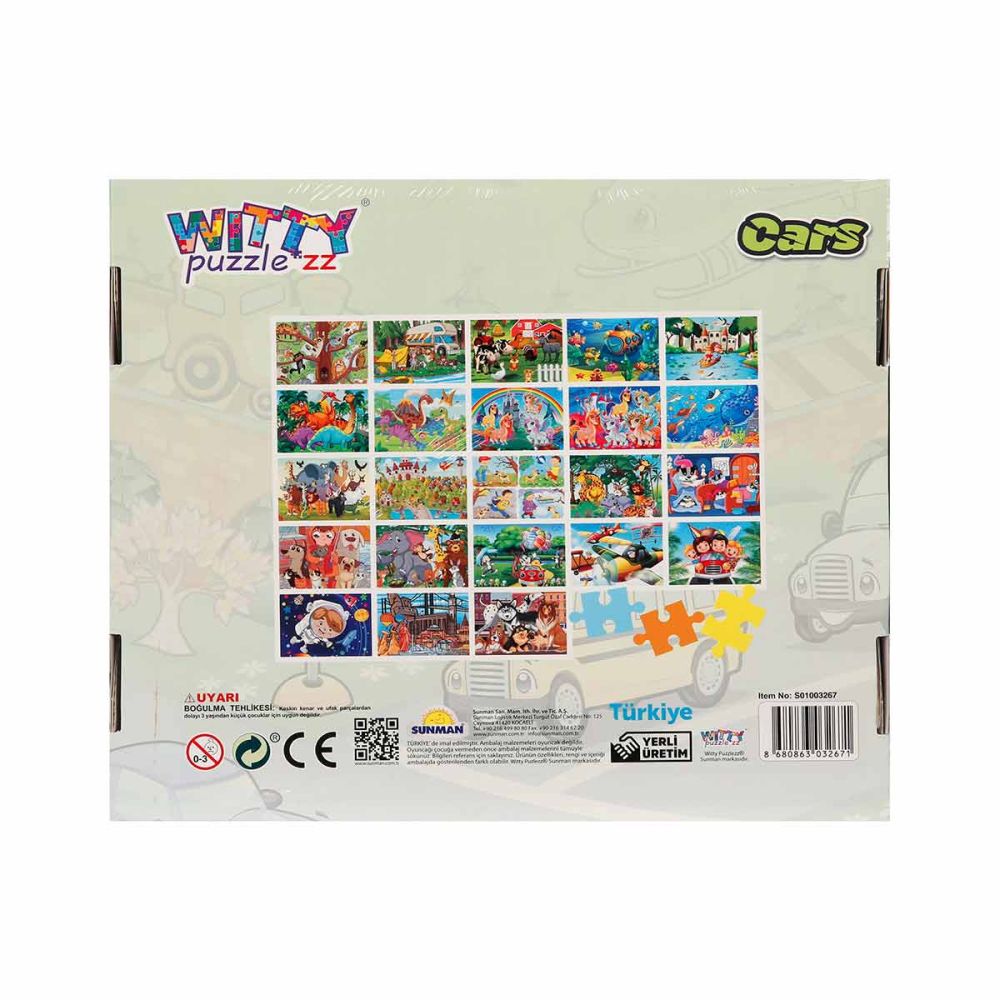 Пъзел Witty Puzzlezz, Коли, 100 части