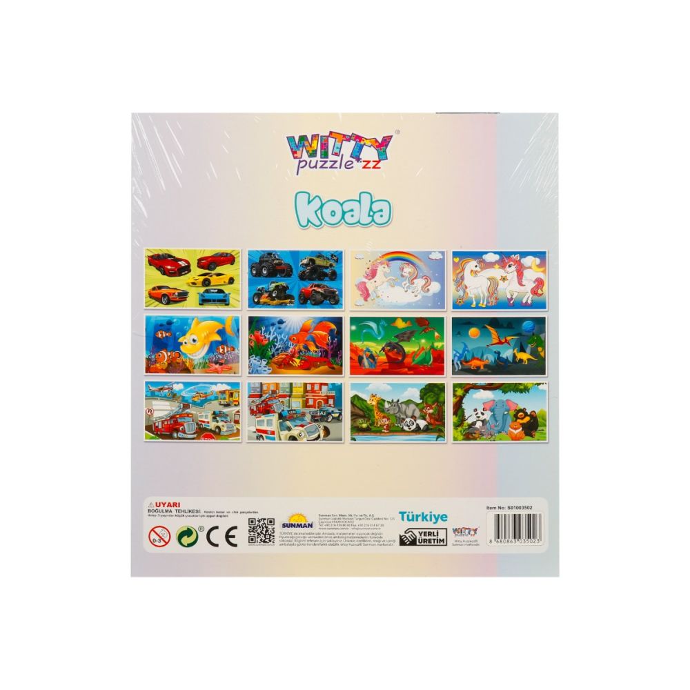 Пъзел Witty Puzzlezz, 2 x 20 части, Коала
