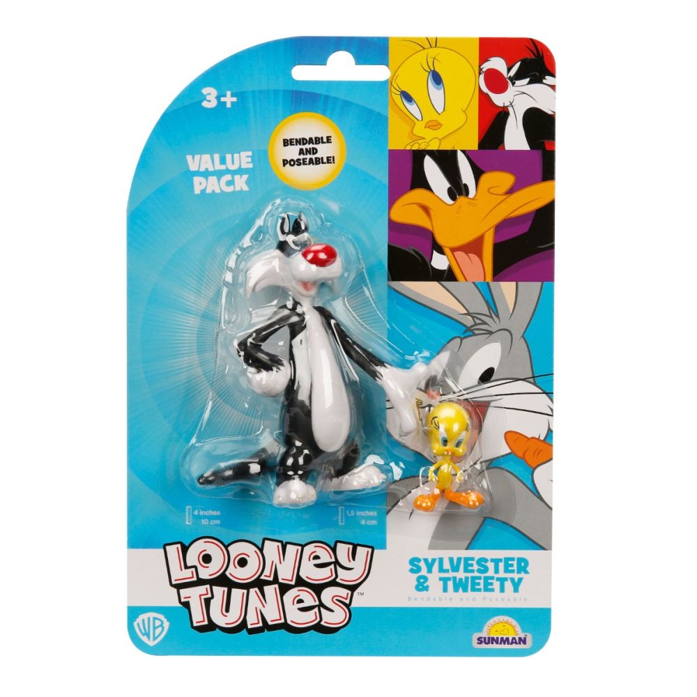 Комплект 2 фигурки Looney Tunes, Tweety и Sylvester