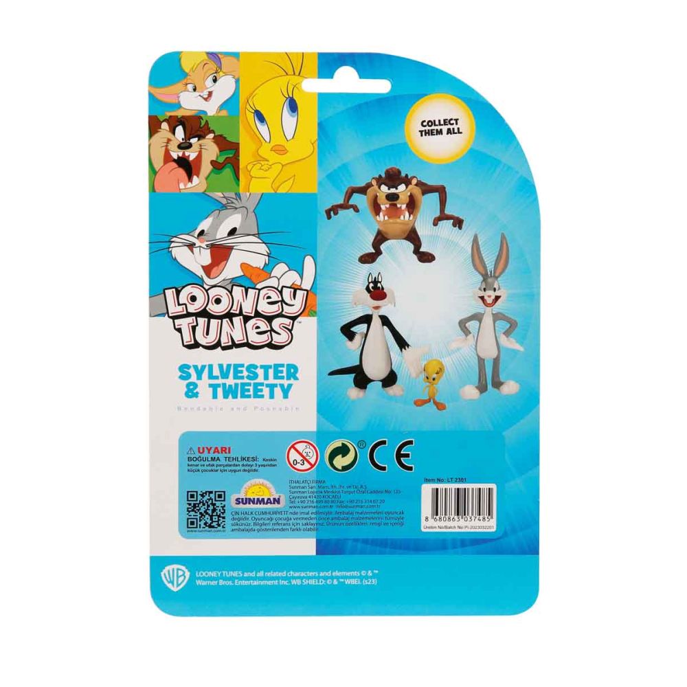 Комплект 2 фигурки Looney Tunes, Tweety и Sylvester