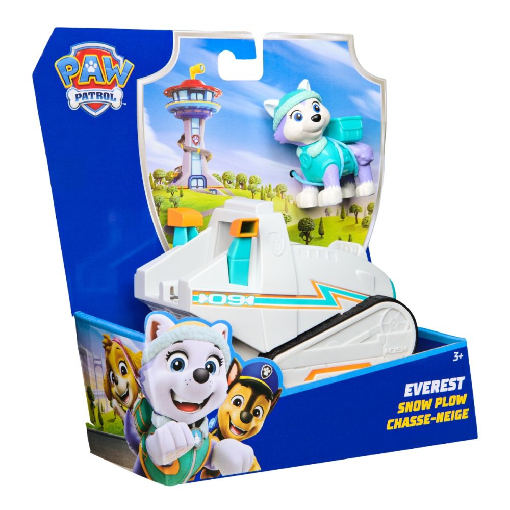 Превозно средство с фигурка, Paw Patrol, Snow Plow, Everest, 6071217
