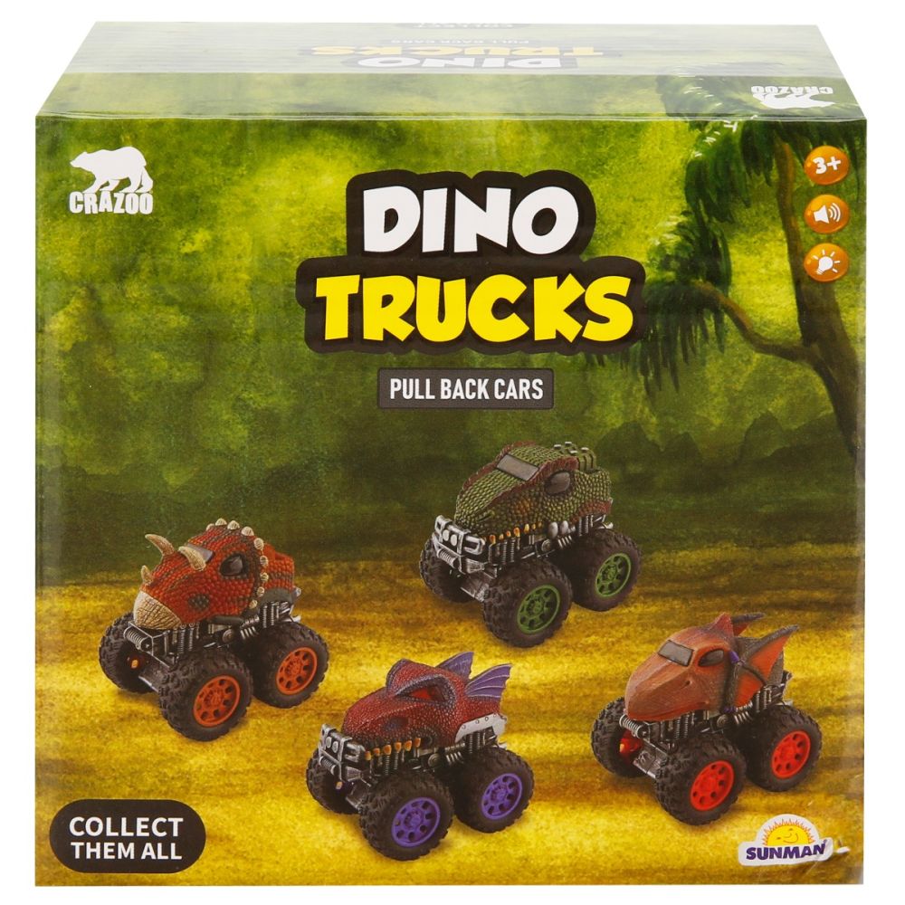Количка динозавър, Crazoo, Monster Truck
