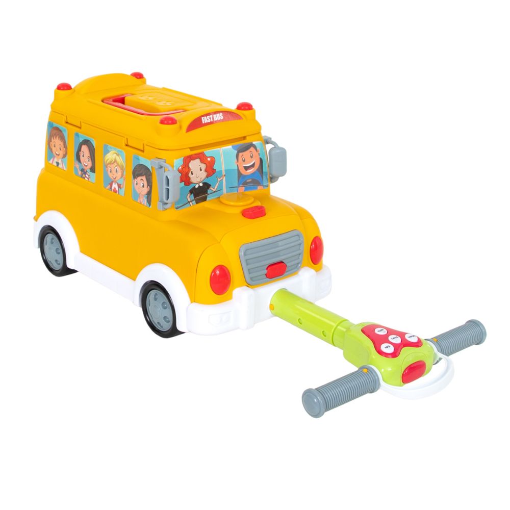 Комплект за игра, Little Chef, School Bus Shop, 34 части