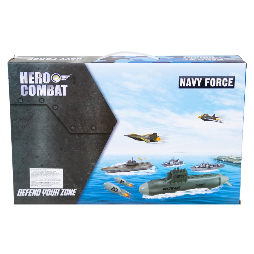 Комплект за игра с подводница, Hero Combat, Navy Force