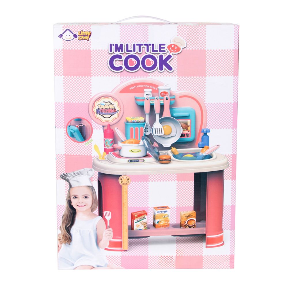 Кухненски комплект с аксесоари, Little Chef, 22 части