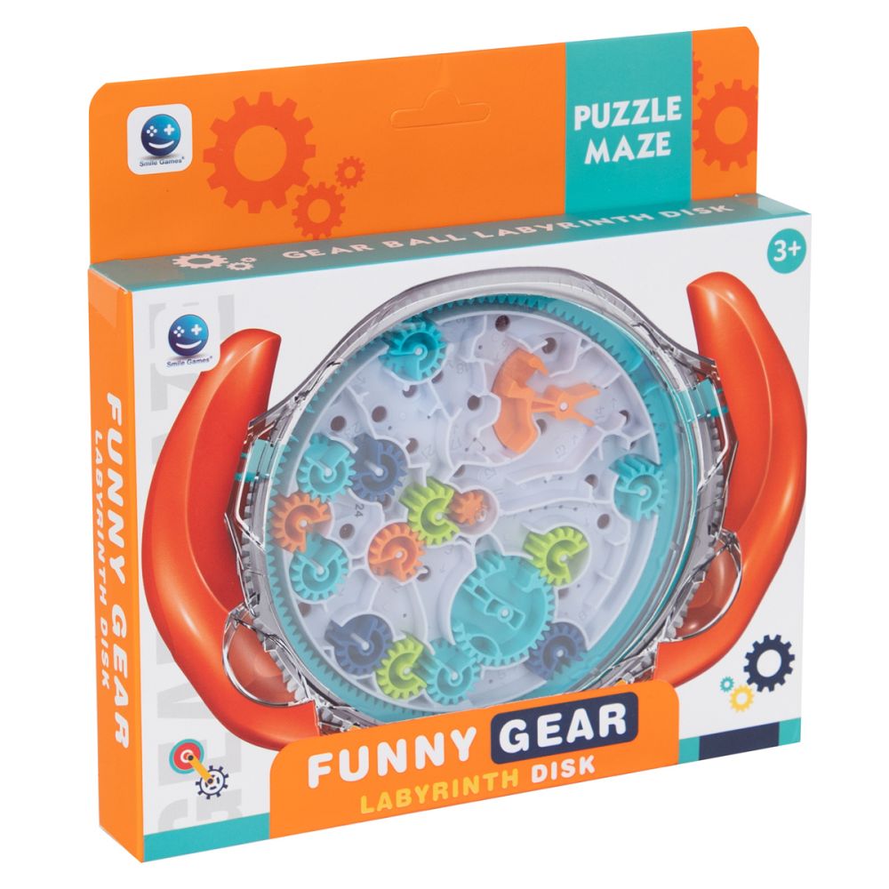 Логическа игра пъзел тип лабиринт, Smile Games, Funny Gear