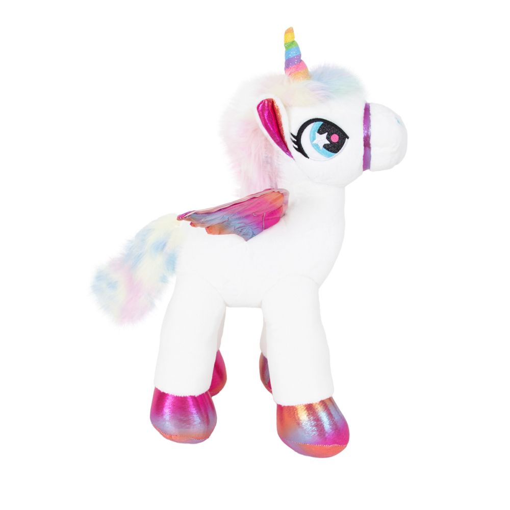 Плюшена играчка, Puffy Friends, Еднорог, 42 см