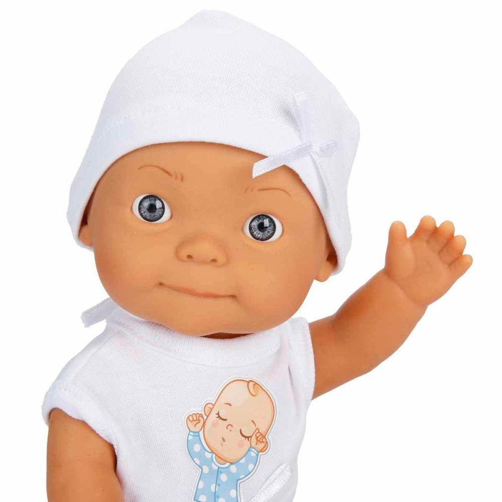 Кукла бебе, Dollz n More, Bebelou, Welcome Baby, 30 см, Синьо