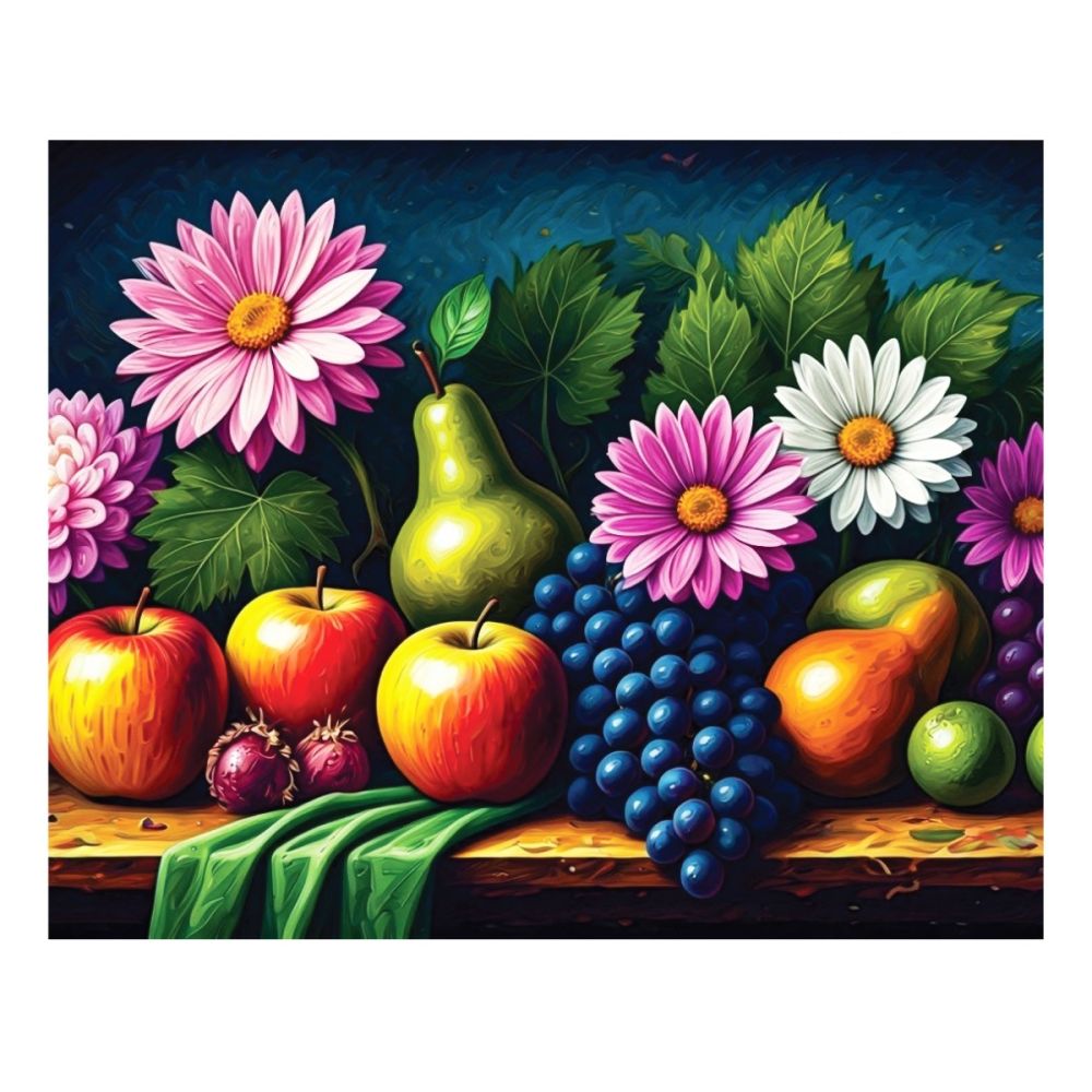 Пъзел Witty Puzzlezz, Плодове и цветя, 500 части