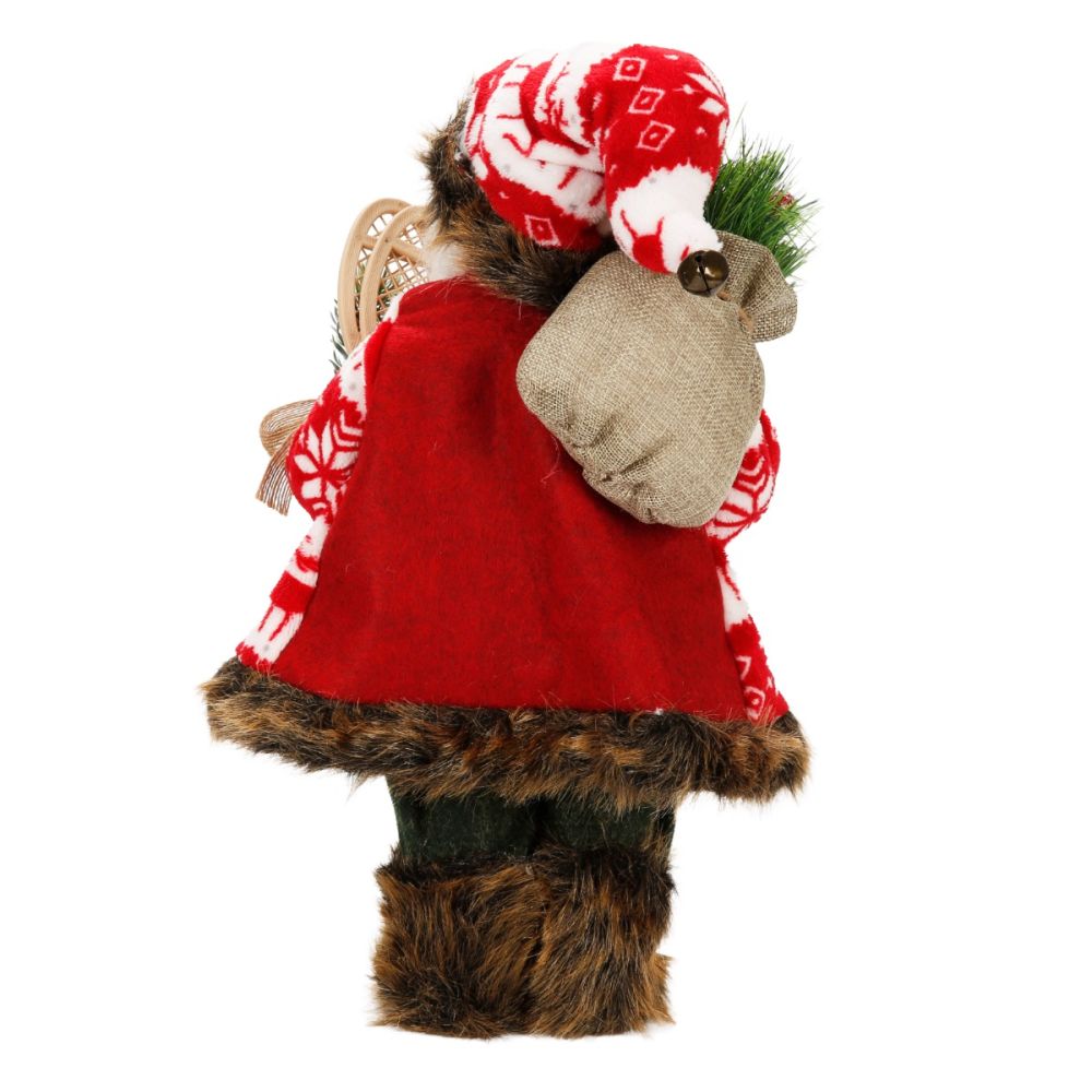 Декоративна фигура, Alska, Дядо Коледа, 41 см