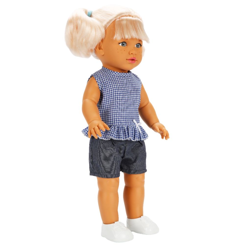 Кукла Dollz And More, Тина в ежедневно облекло, Синя, 45 см