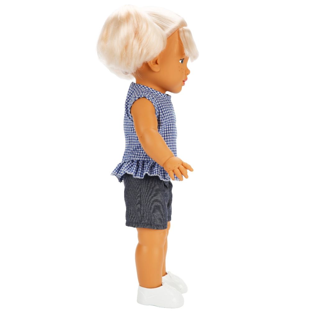 Кукла Dollz And More, Тина в ежедневно облекло, Синя, 45 см