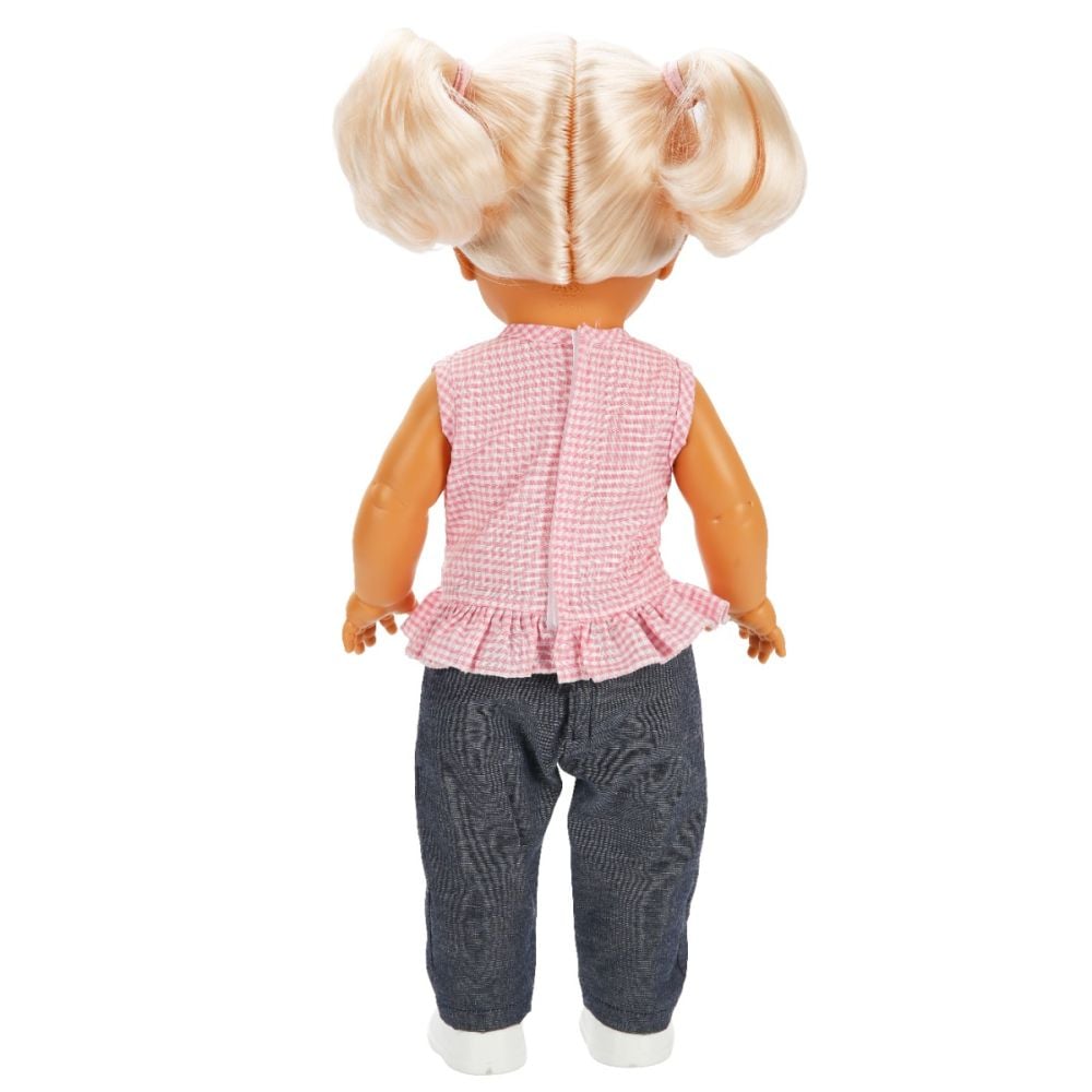 Кукла Dollz And More, Тина в ежедневно облекло, Розова, 45 см