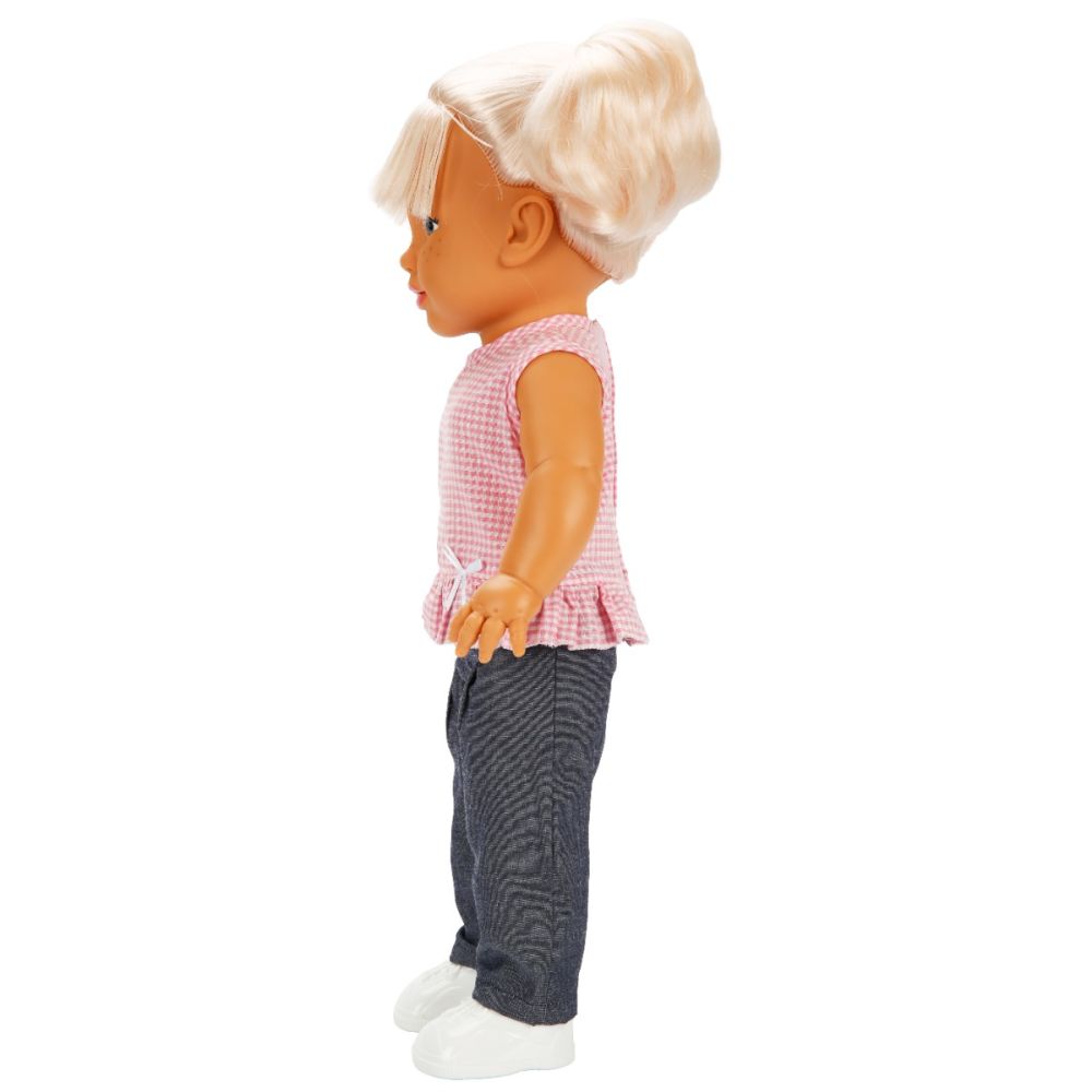 Кукла Dollz And More, Тина в ежедневно облекло, Розова, 45 см