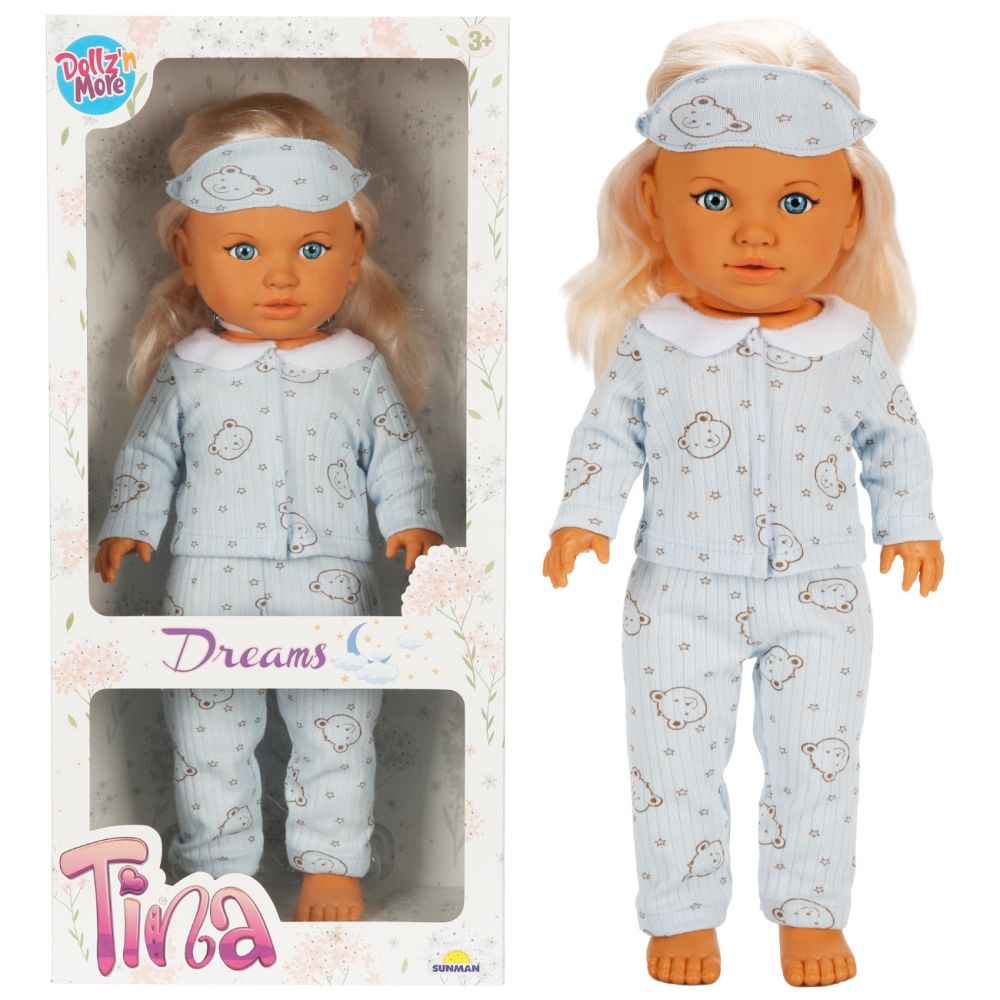 Кукла Dollz And More, Tina Dreams, Синя,  45 см