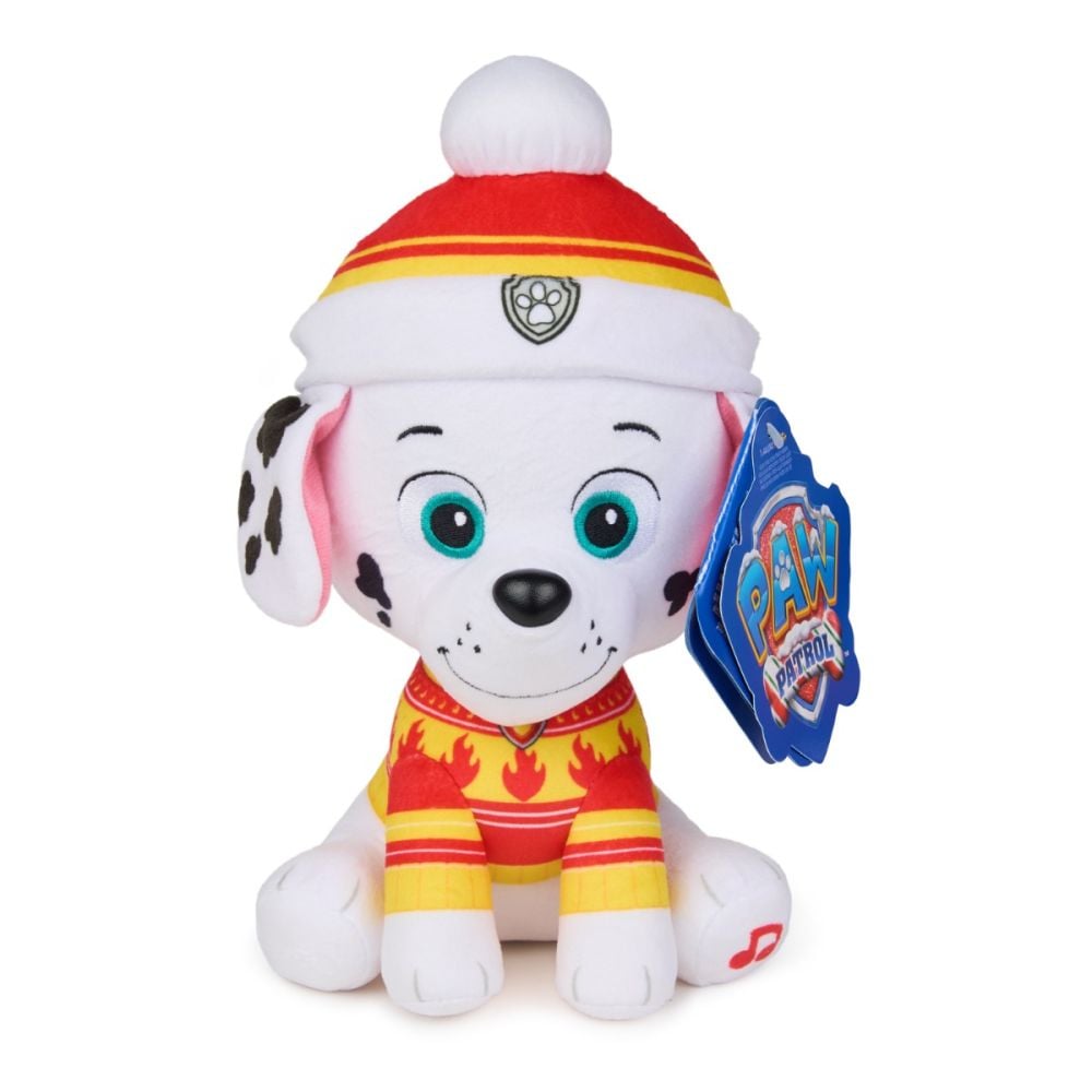 Интерактивна плюшена играчка, Paw Patrol, Marshall, 20 см, 20154051