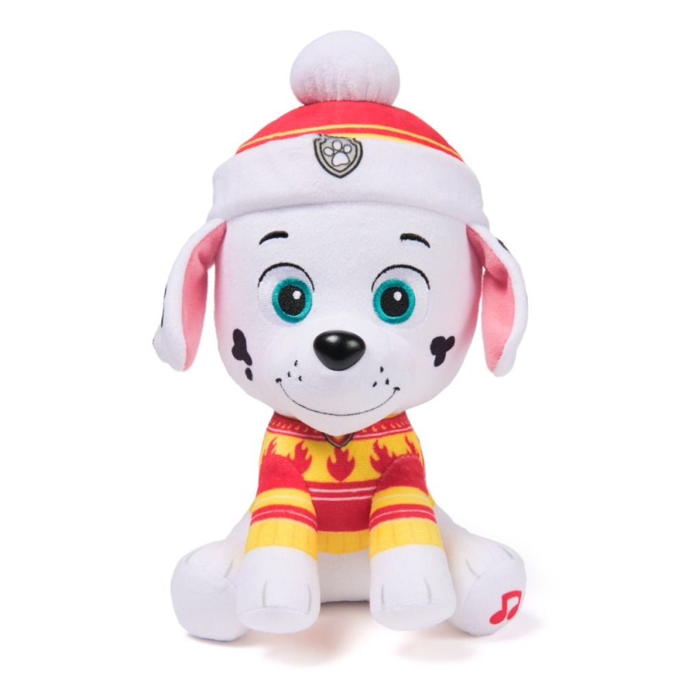 Интерактивна плюшена играчка, Paw Patrol, Marshall, 20 см, 20154051