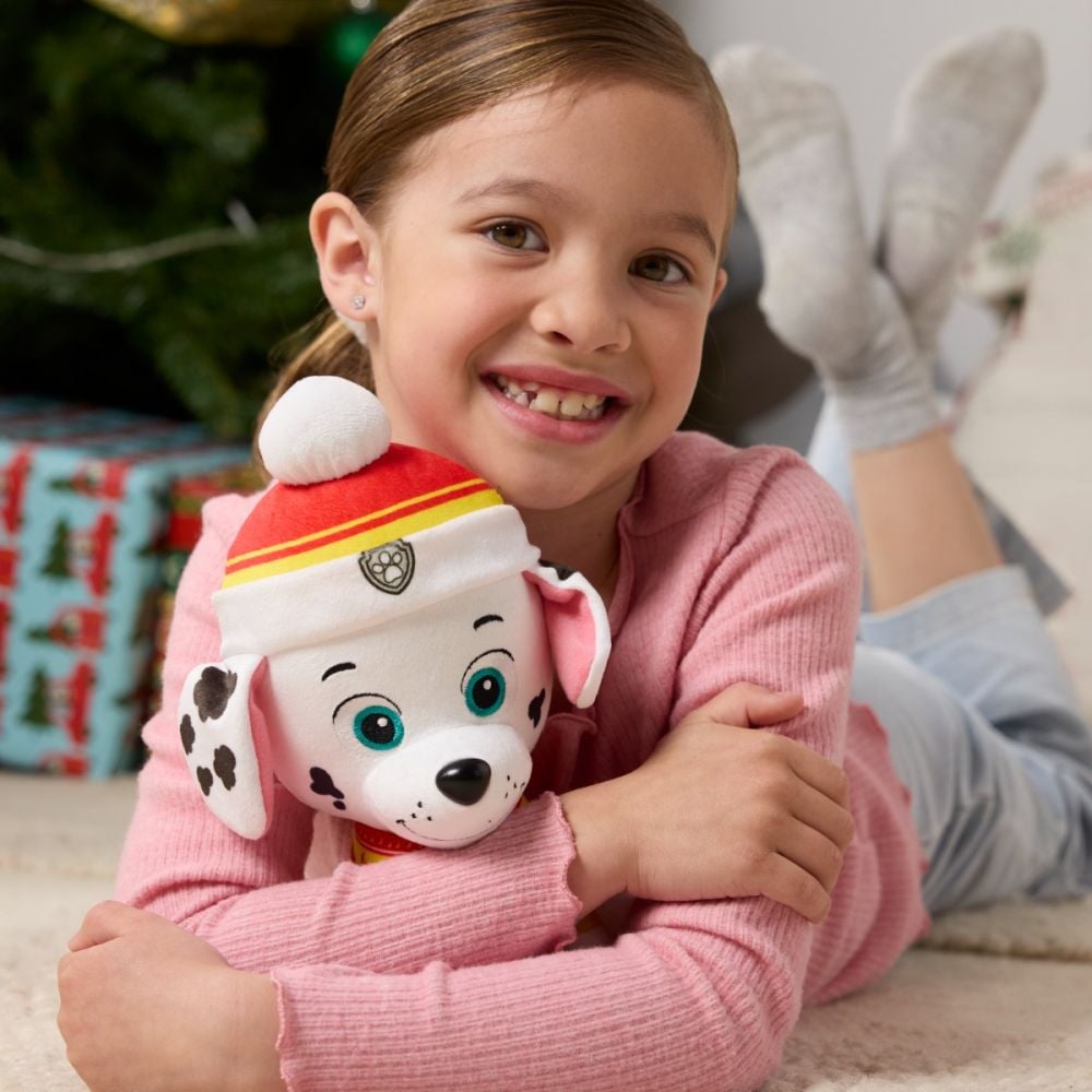 Интерактивна плюшена играчка, Paw Patrol, Marshall, 20 см, 20154051