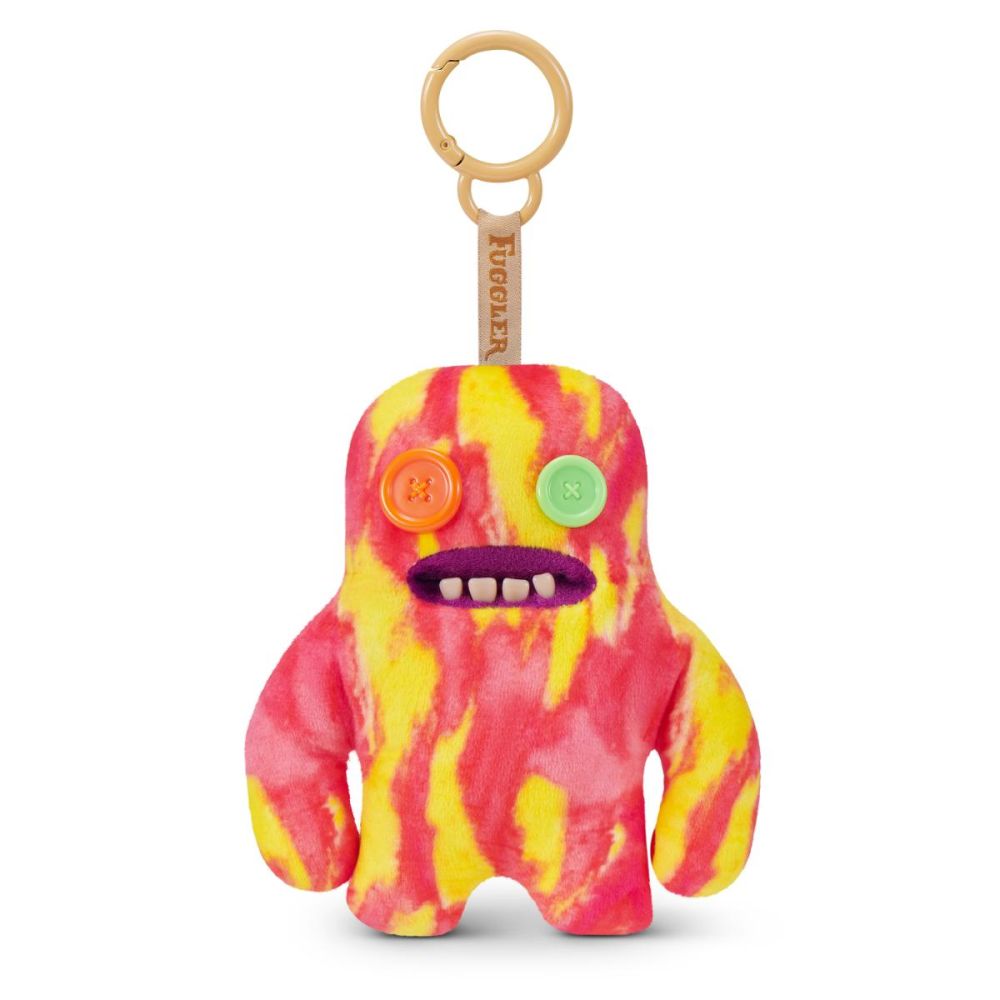 Мини плюшен ключодържател, Fuggler, Sasquoosh, S6, 12 см