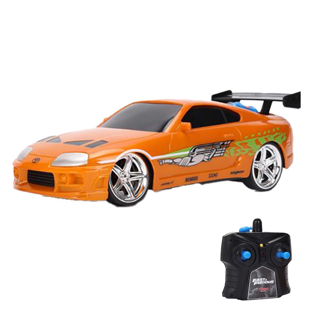 Количка с дистанционно, Jada, Fast And Furious, Toyota Supra Nitro Powered, 1:24