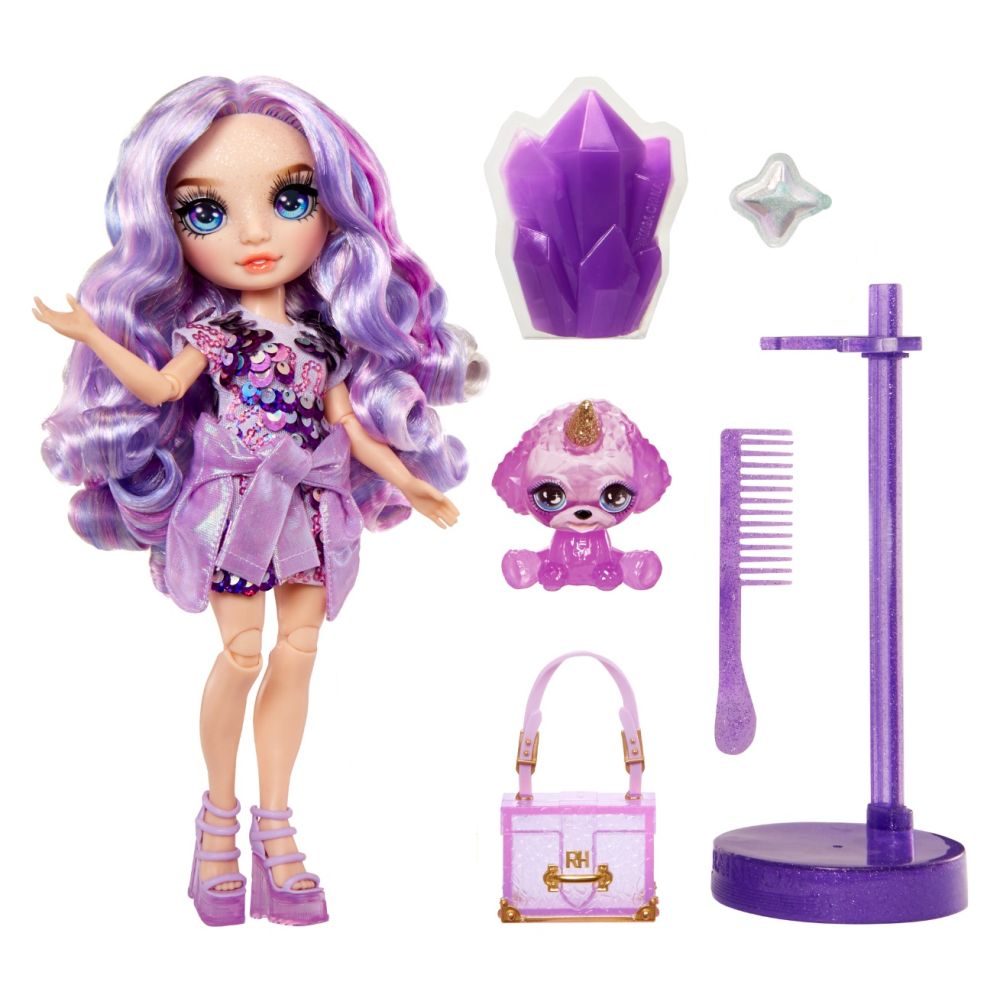 Кукла Rainbow High, Sparkle Slime, Violet Willow, 120223EU