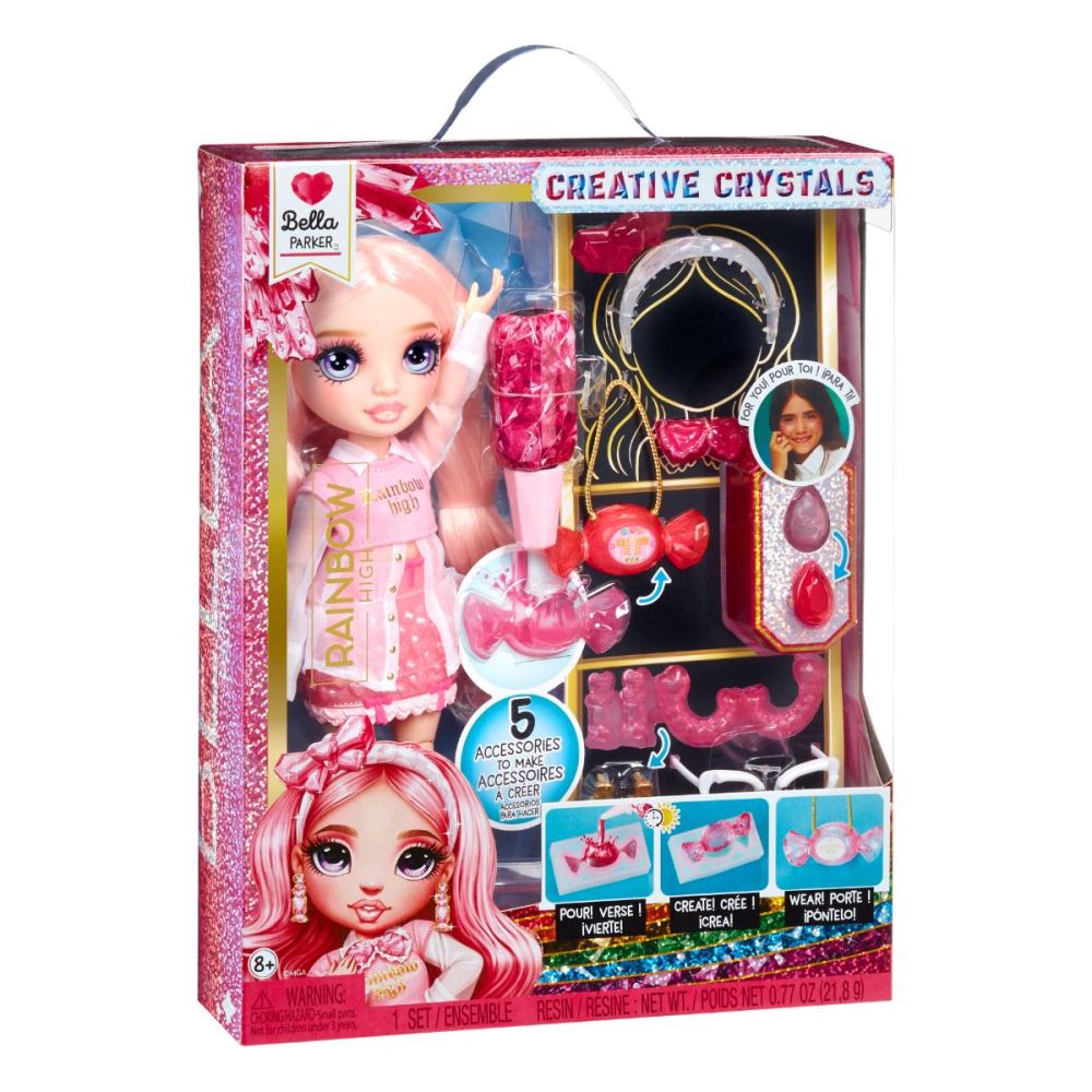 Кукла Rainbow High, Creative Crystals, Bella Parker, 121367EUC