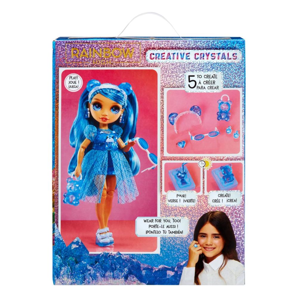 Кукла Rainbow High, Creative Crystals, Skyler Bradshaw, 121374EUC