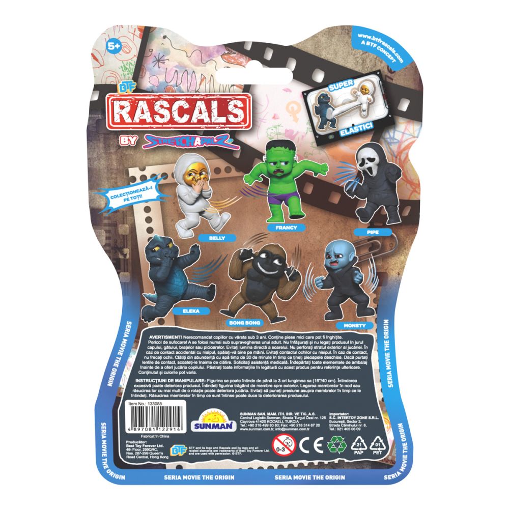 Фигурка, Rascals, Разтягащо се чудовище, Francy