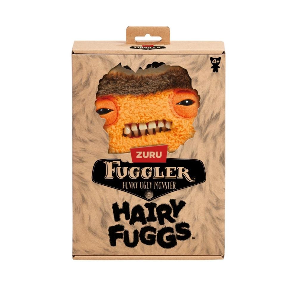 Плюшена играчка, Fuggler, Hairy Fuggs, Munch Munch, Orange, S1, 22 см