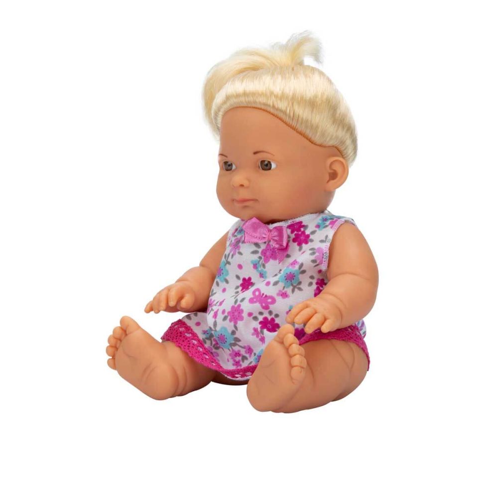 Кукла бебе Нил със сериозно лице, Dollz n More, 23 см