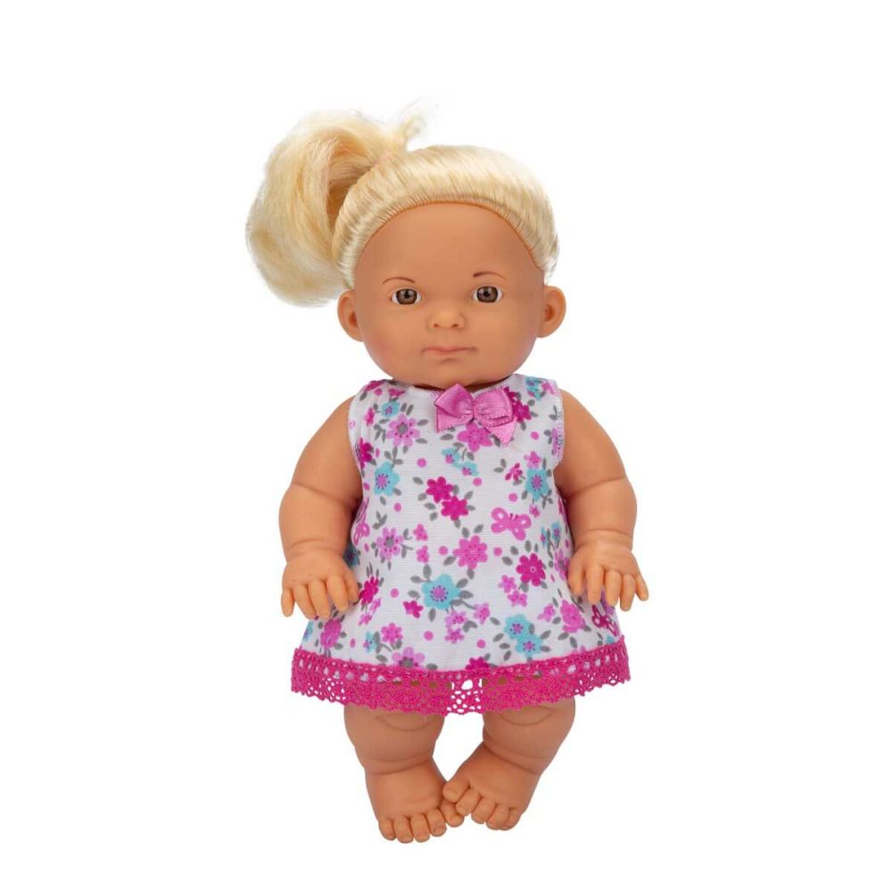 Кукла бебе Нил със сериозно лице, Dollz n More, 23 см