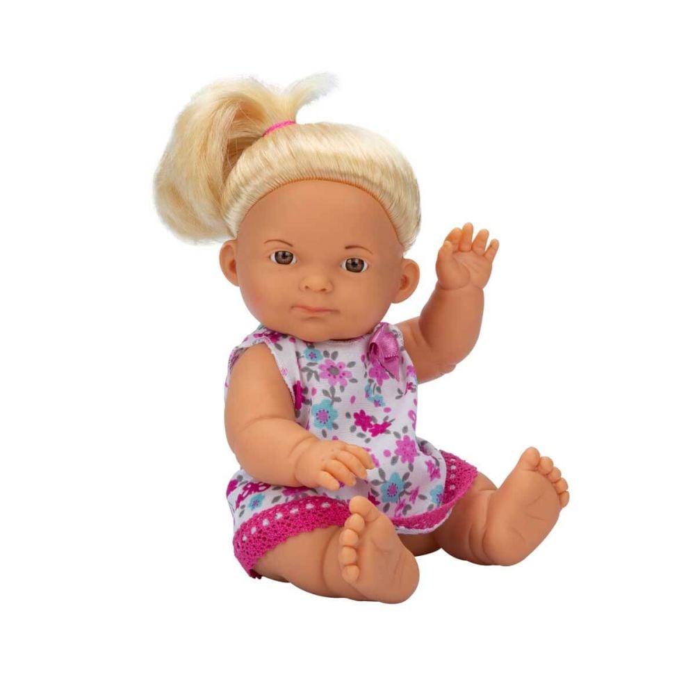 Кукла бебе Нил със сериозно лице, Dollz n More, 23 см