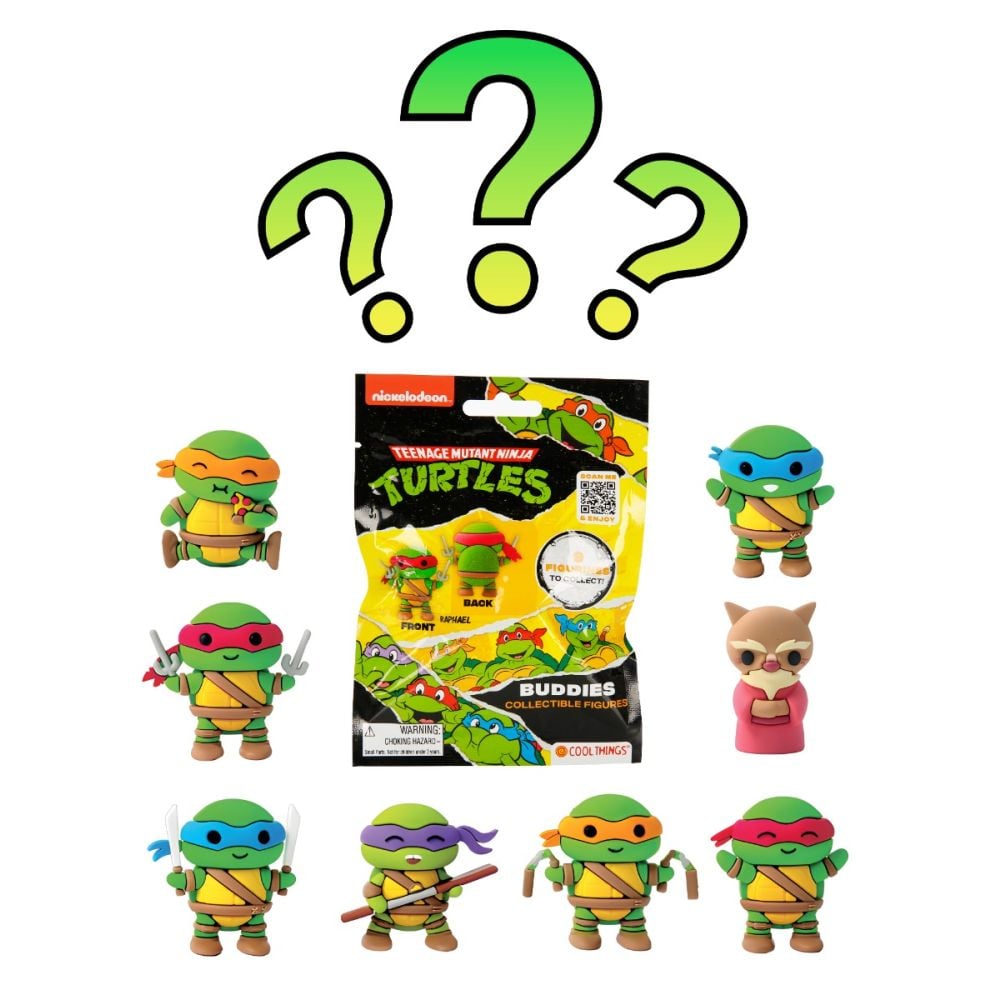 Фигурка изненада 3D, Cool Things, Teenage Mutant Ninja Turtles Buddies